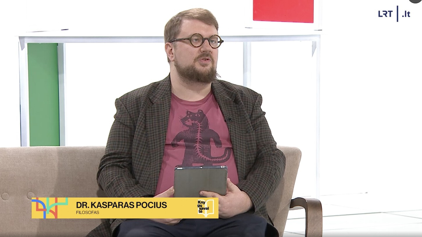 Kasparas Pocius. Diskusija apie knygą „Vilniaus sekretai: vizijos, atsiminimai, sapnai”